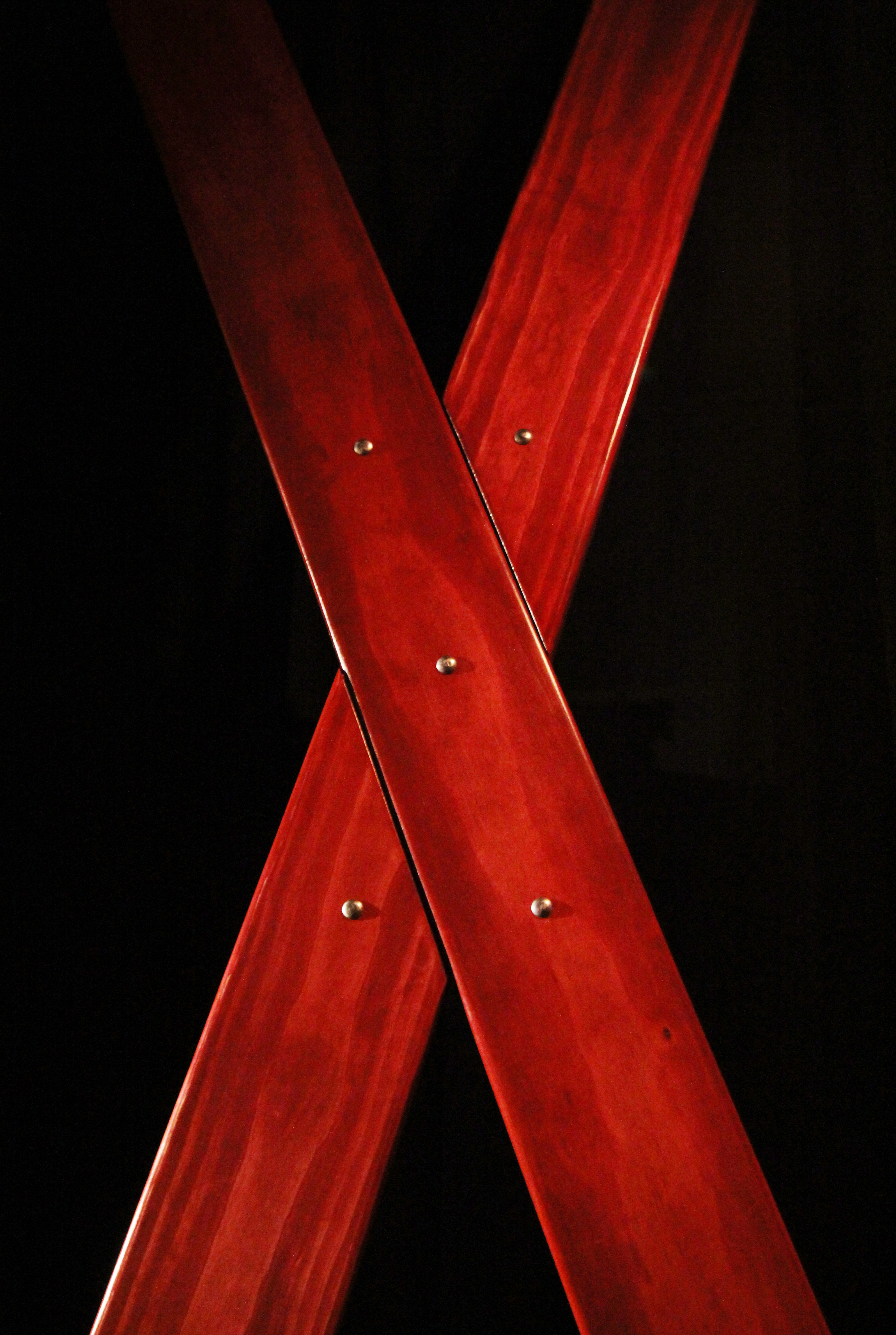 red st. andrew's cross bdsm furniture dungeon den